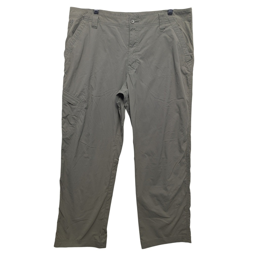 Royal Robbins Performance Cargo Pants Mens 38x30‎ Olive Green Stretch Hiking